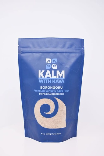 [BRSRMYIOAEDR4HLK] KALM with Kava Borongoru Traditional Grind (8 oz.)