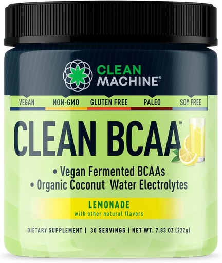 [BRSWY2YBC55AOYI7] Clear BCAA - 2:1: 1 Sala d' aliments BCAAs Power i cocos Water Electrolytes Recovery & Aminergy suplementari - premi Winn Vegan Api Acid suplementari - 30 Servings - Llimona