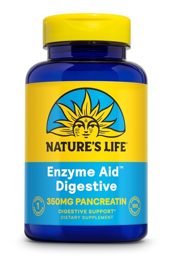 [BRSWIYT3OMABYHLG] Nature's Life Enzyme Aid Digest Cap | 100 ct