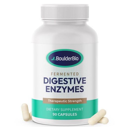 [BRSRABALBMIGY3DG] Digestive Enzymes | 40,000 USP Lipase - Prescription Strength Pancreatic Enzyme Replacement Formula for Fat Digestion, Gut Health & Nutrient Absorption - Fermented, Vegan, High Potency
