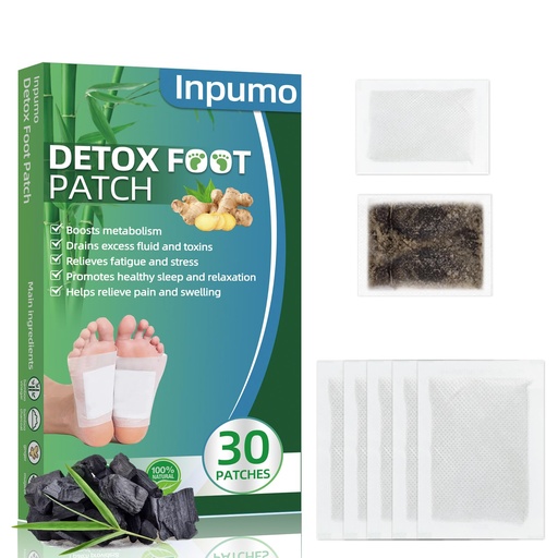 [BRSRE2QKOIPAK3LP] Foot Pads(30 PCS), Deep Cleansing Foot Patches with Premium Herbal Ingredients Patches, Supports Restful Sleep & Helps Remove Tension, Comfortable Adhesive & No Trace