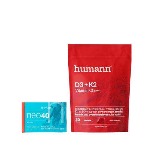 [BRSW2ZAQCB6G2DY6] Humann Neo40 Daily & D3 + K2 Chews
