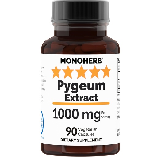 [BRSRAZTROZYGGCLP] Pygeum Extract 1000 mg - 90 Veg Capsules
