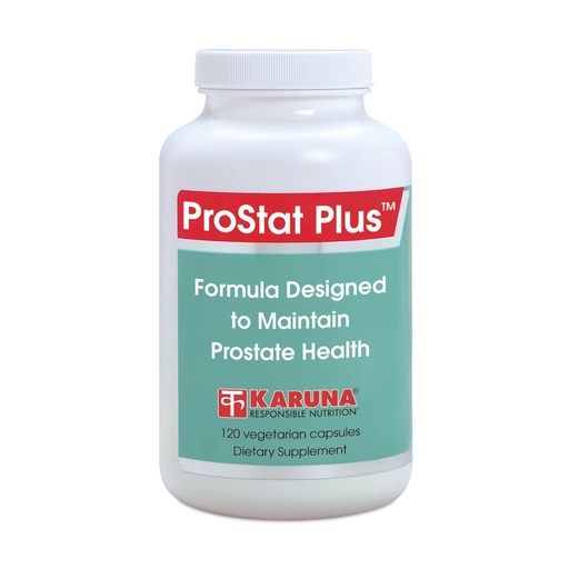 [BRSWIYIZCF4QGDAV] Karuna Prostate Plus 120 Vegetarian Capsules | Saw Palmetto 320mg, Stinging Nettle 120mg, Pygeum 260mg, Beta-Sitosterol 45mg | Glycine, L- Alanine, L-Glutamic Acid, Vitamin E, zinc, Copper