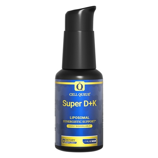 [BRSRGFABCB4BU2Q7] Super D+K Liposomal Vitamin D3 K2 Liquid Drops, 5000 IU D3 & 180 mcg MK-7 K2 Supplement, Advanced Nanoemulsion Formula for Maximum Absorption, Immune Support, Bone Health & Heart Health