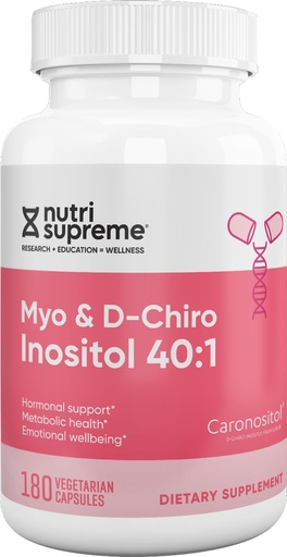 [BRSRACYPO56GACTO] Nutri-Supreme Research Myo & D-Chiro Inositol 40:1-180 Capsules