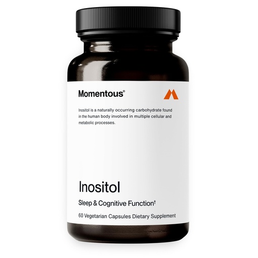 [BRSROY34DEDWMETV] Momentous Inositol Supplement - Myo-Inositol for Mood Balance, Cognitive Function, & Rest Quality Support - Vegan - GMO- & Gluten-Free - NSF Certified for Sport - 60 Servings