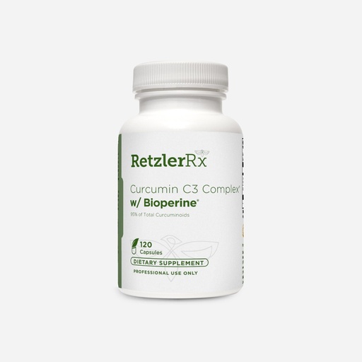 [BRSWKEYZCMIBW3TU] Curcumin C3 Complex ® with BioPerine ® - Ultra HIGH Potency - 120 ea. - Each 500 mg Capsule Features a Turmeric Extract standardized to Curcuminoids - Trademarked and Patented