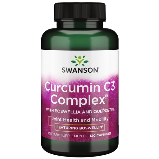 [BRSWIYT7PMBR6FDG] Swanson Curcumin C3 Complex with Boswellia and Quercetin