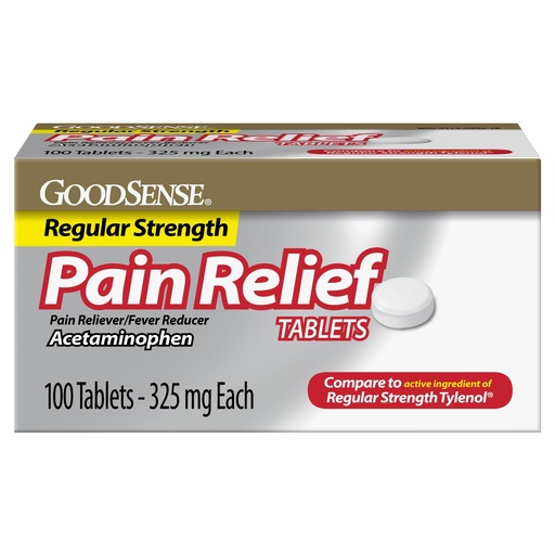 [BRSWIZIFAAAGADTK] Pain Relief, Acetaminophen Tablets 325 mg, Regular Strength, Pain Reliever and Fever Reducer