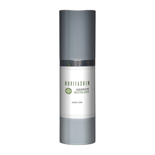 [BRSWECQLAQHQKFIZ] Nuvita Skin Revitalizing Eye Treatment Serum- Premium Skincare- Advanced Formula -Brighten Eyes and Diminish Wrinkles
