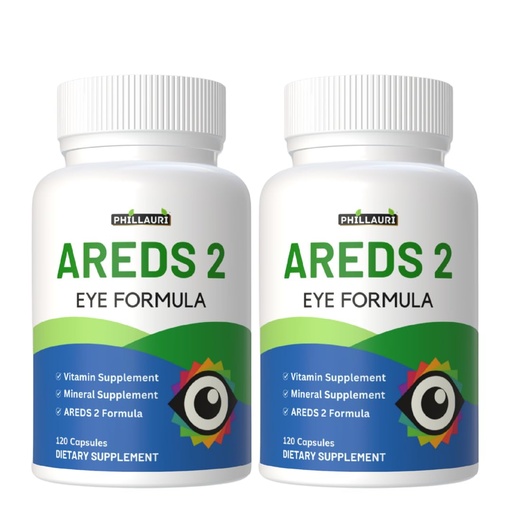 [BRSREGQBCQBRO3IY] Areds 2 | Eye Care Supplement | Advanced Eye Vitamin Supplement | Eye Capsules for Men & Women, 240 Capsules (Pack 2)