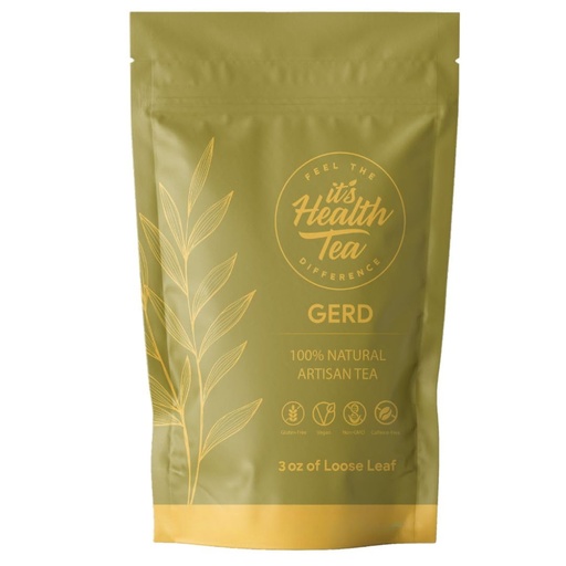 [BRSRMYAFDEBG2YDJ] GERD Relief Herbal Tea: 8-Digestive Herb Blend, Natural Acid Reflux & Heartburn Aid, Pre/Post Meal Support, 3oz with 35 Bags