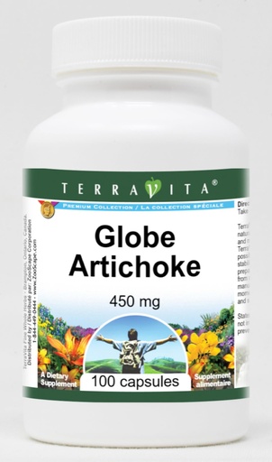 [BRSWG2QHBMFAGCTF] Globe Artichoke - 450 mg (100 Capsules, ZIN: 520262)