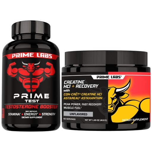 [BRSRGYYEA57B6G3L] Prime Labs - Prime Test + Creatine/AstaReal Powder