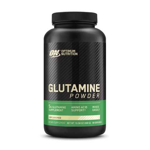 [BRSWIYANDIAA4HLM] Optimum Nutrition L-Glutamine Muscle Recovery Powder, 300g, Unflavored, 58 Servings