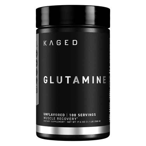 [BRSROZI3BEORU2DF] Kaged Muscle, L-Glutamine Powder 500 Gram, Vegan, Support Muscle Recovery, Post Workout, Glutamine, Banned-Substance Free, Unflavored, 100 Servings