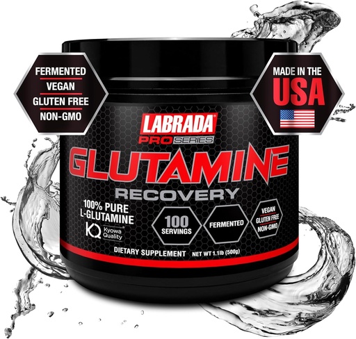 [BRSRAZ3YPJ7RO2YZ] Labrada Pro Series Glutamine Recovery 100 Servings 500 Grams