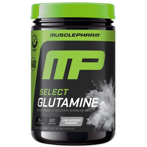 [BRSWIZ37DMOGG33E] MusclePharm Glutamine, Pure L-Glutamine Powder Supplement for Post Workout Muscle Recovery, Energy & Gut Health, 5g L Glutamine Powder per Serving, Gluten-Free, Unflavored, 60 Servings