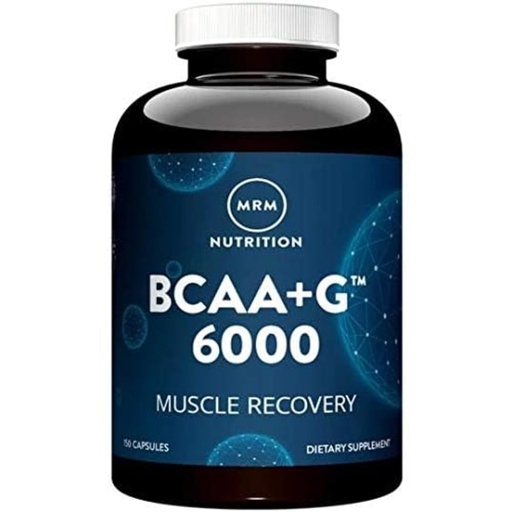 [BRSWIZ3RAIFWCDA3] MRM Nutrition BCAA+ Muscle Recovery 6000 mg - for Women and Men - 6g of Amino Acids per Serving, Recovery Supplement Complex with L-Glutamine, Vegan, Gluten-Free - 25 Servings