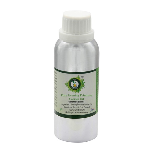 [BRSWGBT6AQBWMFLO] R V Essential Pure Evening Primrose Oil | Oenothera Biennis | 100% Natural Cold Pressed | for Face, Skin Care, Hair Care, Scalp Massage, Body Massage | 1250ml | 42oz