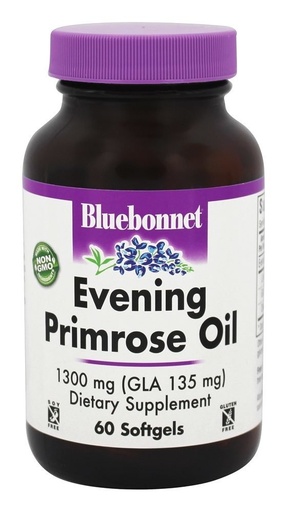 [BRSWIGT5AQMBAAI3] Evening Primrose Oil 1300mg Bluebonnet 60 Softgel