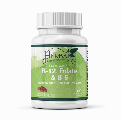 [BRSREAQBBF7AKDTX] Coenzymated B-12 + Folate + B-6 Sublingual Lozenges – Active Methyl cobalamin, L-5-MTHF & P-5-P for Natural Energy, Homocysteine, Mood & Prenatal Support | Vegan, Non-GMO | 60 Fast-Dissolve Tablets