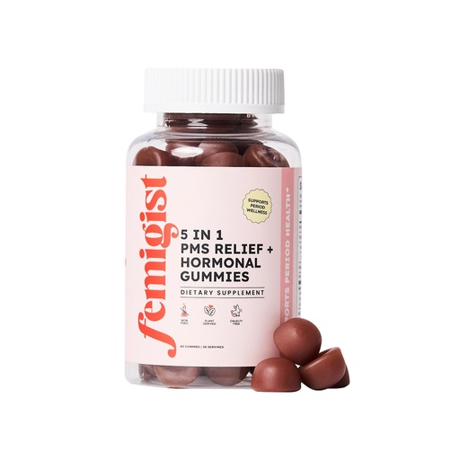 [BRSREGQRBYMR63Y6] PMS Gummies, Menstrual Cramp Relief Supplement with Chasteberry for Women’s Hormone Balance, Period Pain Support, Natural PMS Aid for Mood Swings, Bloating, Cycle Comfort