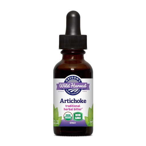 [BRSWIGDRCQOACGA3] Oregon's Wild Harvest 1:4 Organic Artichoke Extract, 1 Fluid Ounce