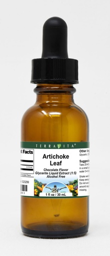 [BRSWG236DF4AGDTB] Artichoke Leaf Glycerite Liquid Extract (1:5) - Chocolate Flavored (1 oz, ZIN: 523299)