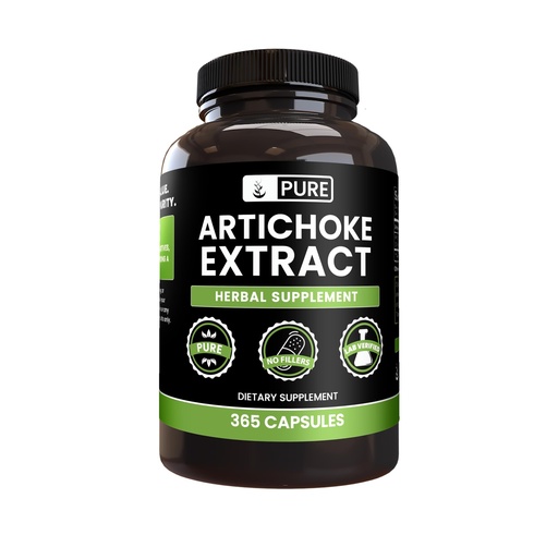 [BRSWYCADBZ6QYDTU] Pure Original Ingredients Artichoke Extract (365 Capsules) No Magnesium Or Rice Fillers, Always Pure, Lab Verified