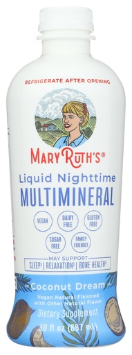 [BRSRMYD7C55GCA32] Mary Ruth's Liquid Nighttime Multimineral, 30 FZ