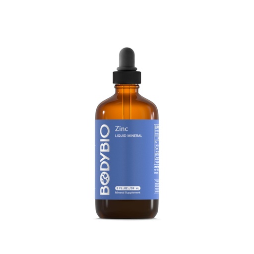 [BRSWGZYROACWCYDP] BodyBio Ionic Liquid Zinc Drops 2 oz | Immune Health & Cell Repair | Antioxidant | Ultimate Absorption | No Additives | Concentrated Liquid Zinc Supplement for Adults & Kids