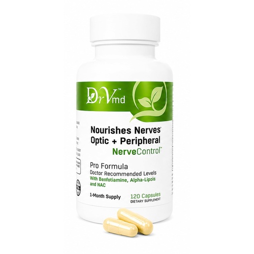 [BRSREA36CAAWE3LD] Nerve Relief for Hands and Feet by Dr. Vogel, MD – B-Complex & ALA (1 Month Supply) – Benfotiamine, ALCAR – Peripheral & Optic Nerve Health, Comfort & Sensitivity