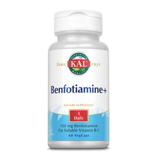 [BRSWIG3ZOMBB6EAZ] Kal 150 Mg Benfotiamine Plus Tablets, 60 Count