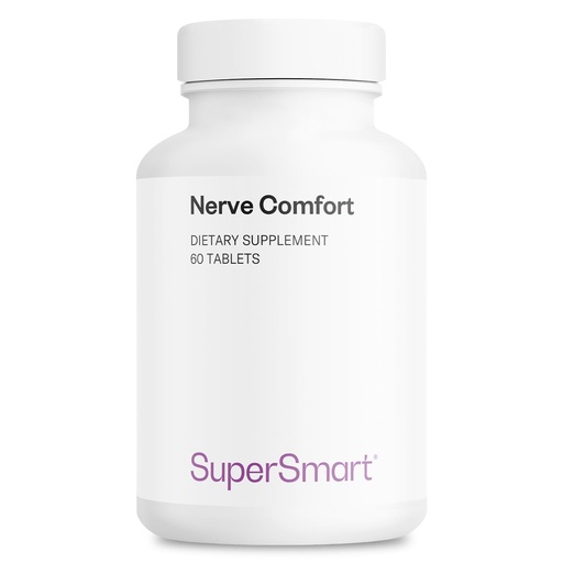 [BRSRAZD7CMCQOCLG] Supersmart Nerve Comfort (Advanced Formula) - with Alpha Lipoic Acid ALA, Acetyl-L-Carnitine, Benfotiamine & Magnesium Supplement | Non-GMO & Gluten Free - 60 Tablets