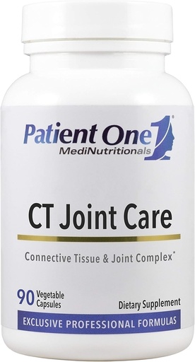 [BRSWG2QBB4HQM3DG] Patient One CT Joint Care | Supplement to Support Healthy Connective Tissue and Joint Function* | with Turmeric, Boswellia and More | 90 Capsules