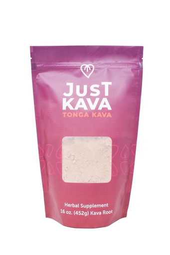 [BRSW2HYNBYIWE3QZ] Just Kava Tonga Kava Herbal Supplement 16 OZ (452g)