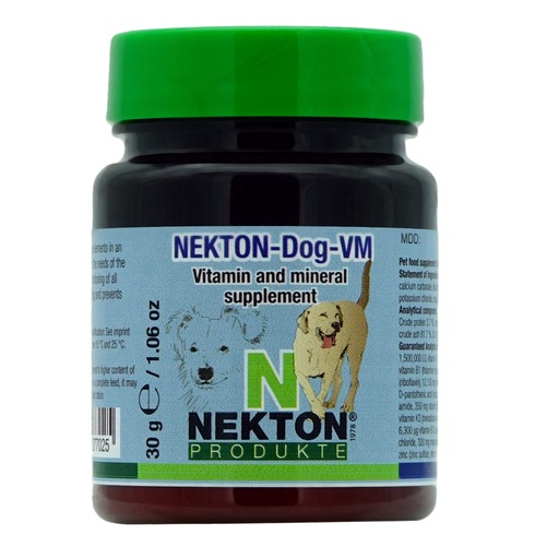 [BRSWIZI2CJYQCDTC] Nekton Dog-VM Canine Vitamin, Mineral, Trace Supplement, 30gm