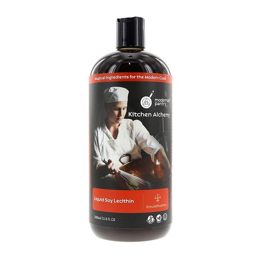 [BRSWYYY7CR5RS3D5] Pure Liquid Soy Lecithin Gluten-Free Vegan OU Kosher Certified - 1L/33.8oz
