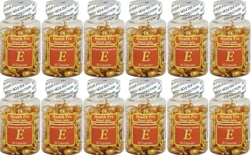 [BRSWIEAADIAWGET6] NU-Health Royal Jelly Vitamin E Moisture Complex (90 Capsules) - 24 Pack