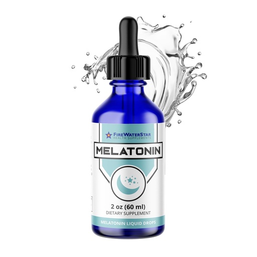 [BRSROFA7OYMBEG3V] FWS Liquid Melatonin Drops for Adults and Kids - 99% Pure Bioactive Melatonin - Organic, Non-GMO, Vegan - Minimal Ingredients - Easy Adjustable Dosing - Helps to Promote Restful Sleep - 2oz