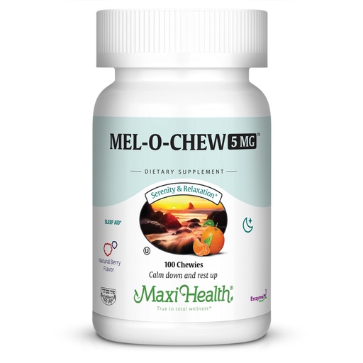 [BRSWKHD3CYBB4ALF] Maxi Health Melatonin 5mg Extra-Strength Fast Acting Melatonin – Encourage Natural Sleep with Melatonin'– Non-Habit Forming Sleep Support Kosher (100 Units)