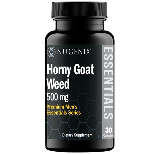 [BRSROZD7AUGQI3DV] Nugenix Essentials Horny Goat Weed Extract - Epimedium Extract - 30 Capsules