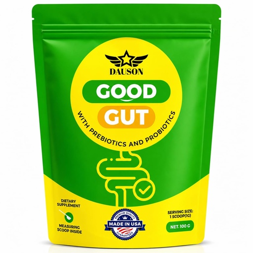 [BRSRGYY5A4PWOD3A] Gut Health Supplement with Prebiotics & Probiotics – Digestive Support with Triphala, Psyllium Husk, Inulin, Ginger & Turmeric – Supports Bloating, Digestion & Regularity – Powder