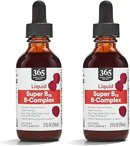 [BRSRAFDRCUNAODT3] 365 by Whole Foods Market, Vitamin B Complex Gly, 2 Fl Oz (Pack of 2)