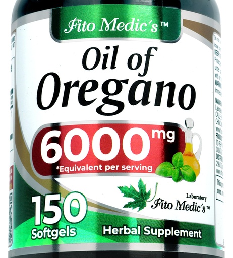 [BRSRGGL5DEBAYCLL] FITO MEDIC'S Lab | Oil of Oregano | 150 softgels | Oregano Oil | Herbal Supplement.