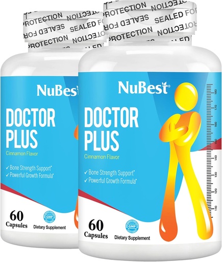[BRSW2AYRBMFQ2YD2] Doctor Plus with Calcium, Vitamin D3, Vitamin K2 (MK7), Magnesium Capsules for Bone Strength, Healthy Bones, Immunity, Calcium Max Absorption for Age 10+ | 120 Capsules | 2 Months Supply