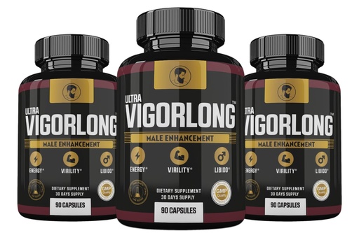 [BRSREZQCDMAQKCDA] (3 Pack) Ultra VigorLong Supplement Advanced Formula, Ultra VigorLong for Men, Ultra Vigorlong Capsules, 270 Count