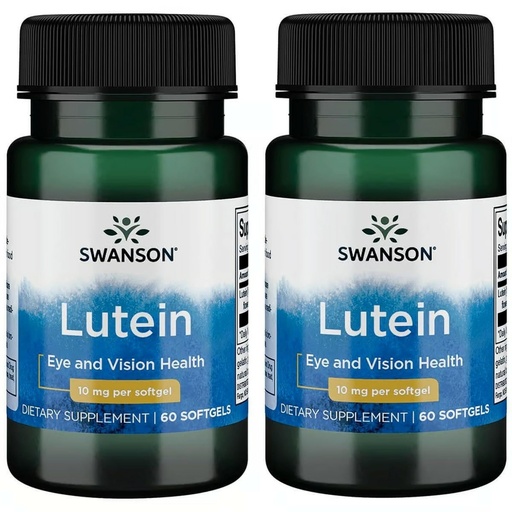 [BRSWGZA5BAFBUEYZ] Swanson Lutein 10 Milligrams 60 Sgels (2 Pack)